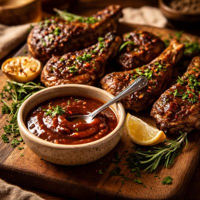 Image of Sauce for Bbq Lamb Cutlets