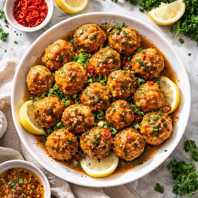 Image of Sauced Crab Ball