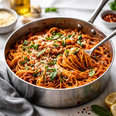 Image of Saucepan Spaghetti