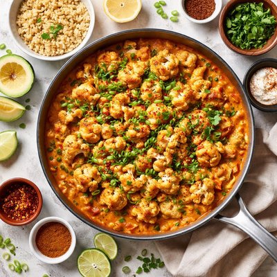 Image of Saucy Cauliflower Low Fat