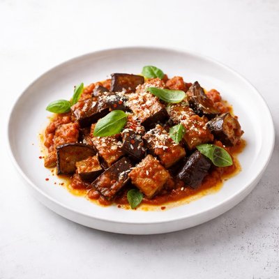 Image of Saucy Eggplant Aubergine Casserole