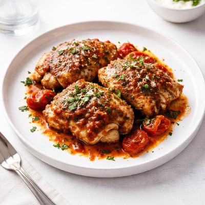 Image of Saucy Italian Style Chicken Thighs