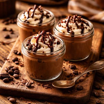 Image of Saucy Mocha Pots of Cream Microwave Easy Fix