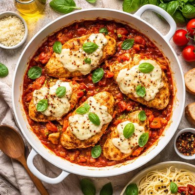 Image of Saucy Mozzarella Chicken