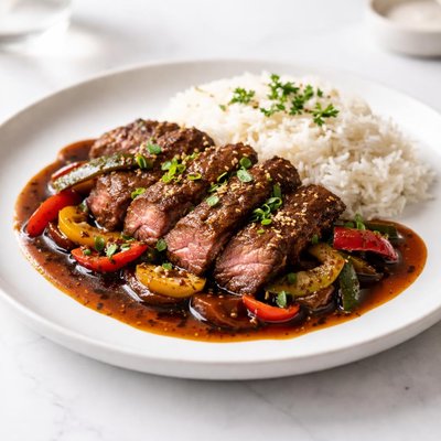 Image of Saucy Pepper Steak