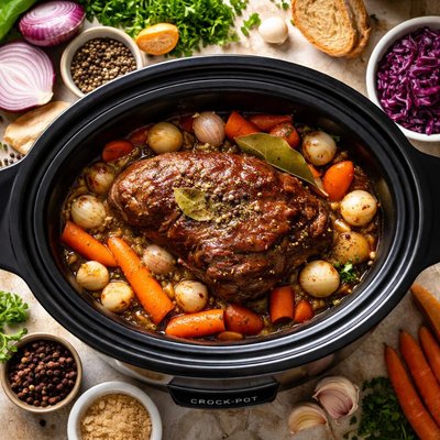 Image of Sauerbraten in Crock Pot