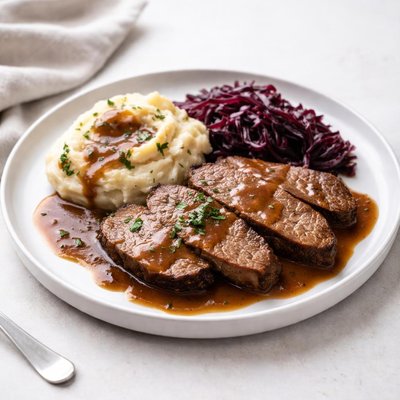 Image of Sauerbrats the Slow Cooker Way