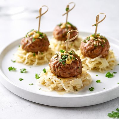 Image of Sauerkraut Meatball Appetizers