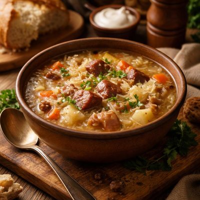 Image of Sauerkraut Soup Pittsburgh