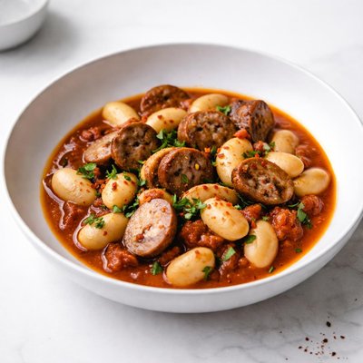 Image of Sausage and Butter Bean Stew