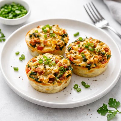 Image of Sausage and Cheese Breakfast Cups South Beach Diet