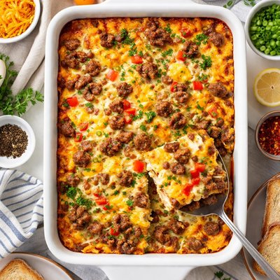 Image of Sausage and Egg Casserole