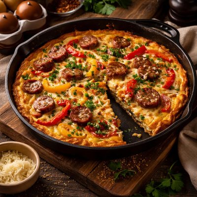 Image of Sausage and Pepper Frittata
