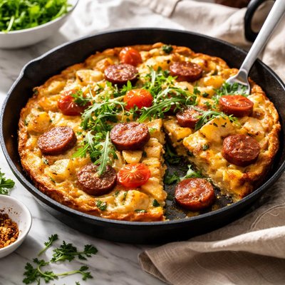 Image of Sausage and Potato Frittata
