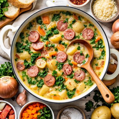Image of Sausage and Potato Soup