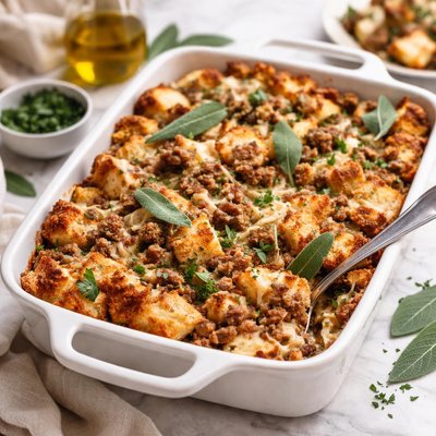 Image of Sausage and Sage Casserole