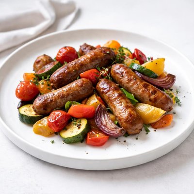 Image of Sausage and Vegetable Bake