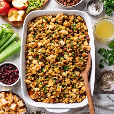 Image of Sausage Apple Leek Stuffing