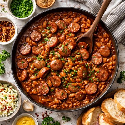 Image of Sausage Baked Beans