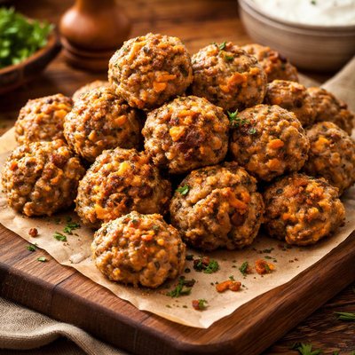 Image of Sausage Balls Recipe Courtesy Paula Deen