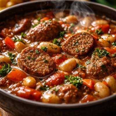Image of Sausage Bean Soup