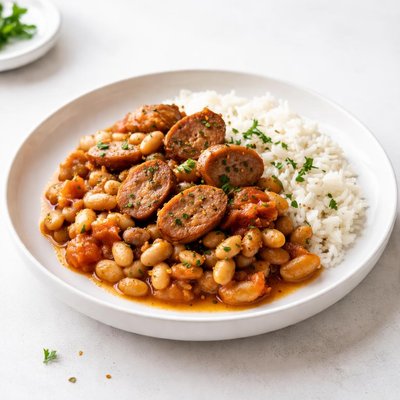 Image of Sausage Beans with Rice