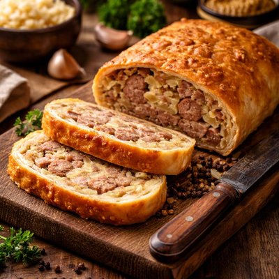 Image of Sausage Bobbat a Polish Russian Recipe
