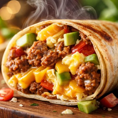 Image of Sausage Breakfast Burrito