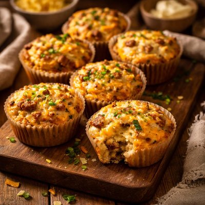 Image of Sausage Breakfast Muffins Oamc