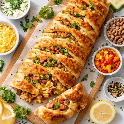 Image of Sausage Brunch Braid