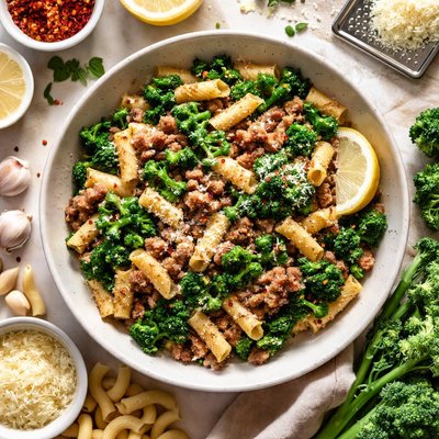 Image of Sausage Cavatelli with Broccoli Rabe
