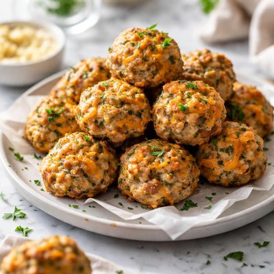 Image of Sausage Cheese Balls