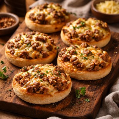 Image of Sausage Cheese English Muffins