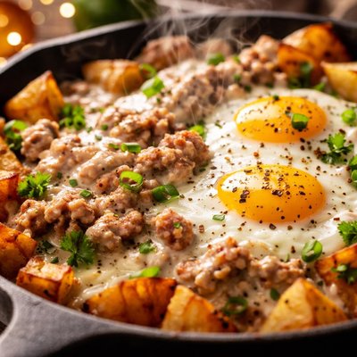 Image of Sausage Gravy Breakfast Skillet