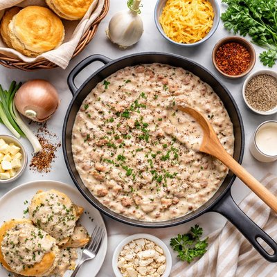 Image of Sausage Gravy for Biscuits and Gravy