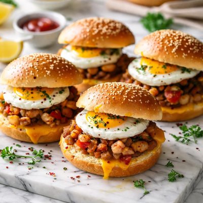 Image of Sausage Hash Sliders 5fix