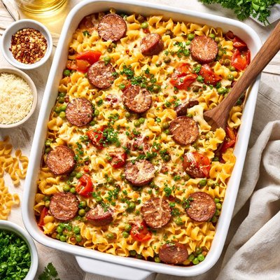 Image of Sausage Noodle Casserole