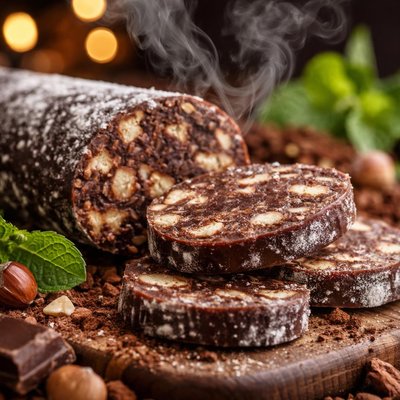 Image of Sausage of Chocolate