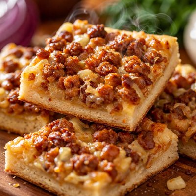 Image of Sausage Onion Squares