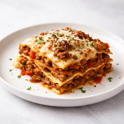 Image of Sausage Peppers Lasagna