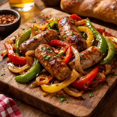 Image of Sausage Peppers Street Fair Style