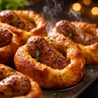 Image of Sausage Popovers