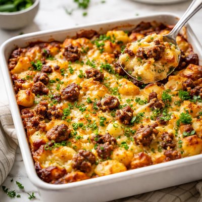 Image of Sausage Potato Breakfast Casserole