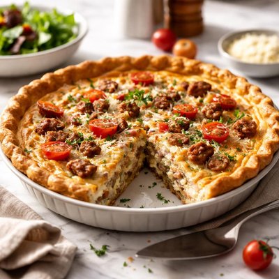 Image of Sausage Quiche