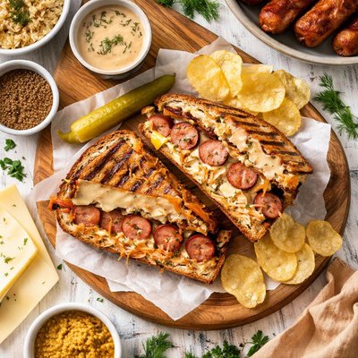 Image of Sausage Reuben