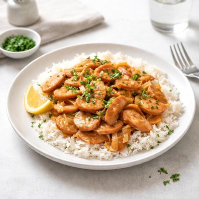 Image of Sausage Stroganoff Korv Stroganoff