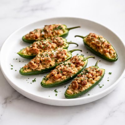Image of Sausage Stuffed Jalapenos