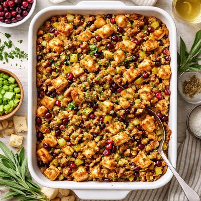 Image of Sausage Stuffing Bake