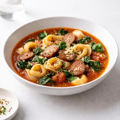 Image of Sausage Tortellini Soup