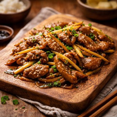 Image of Saute Pork with Ginger